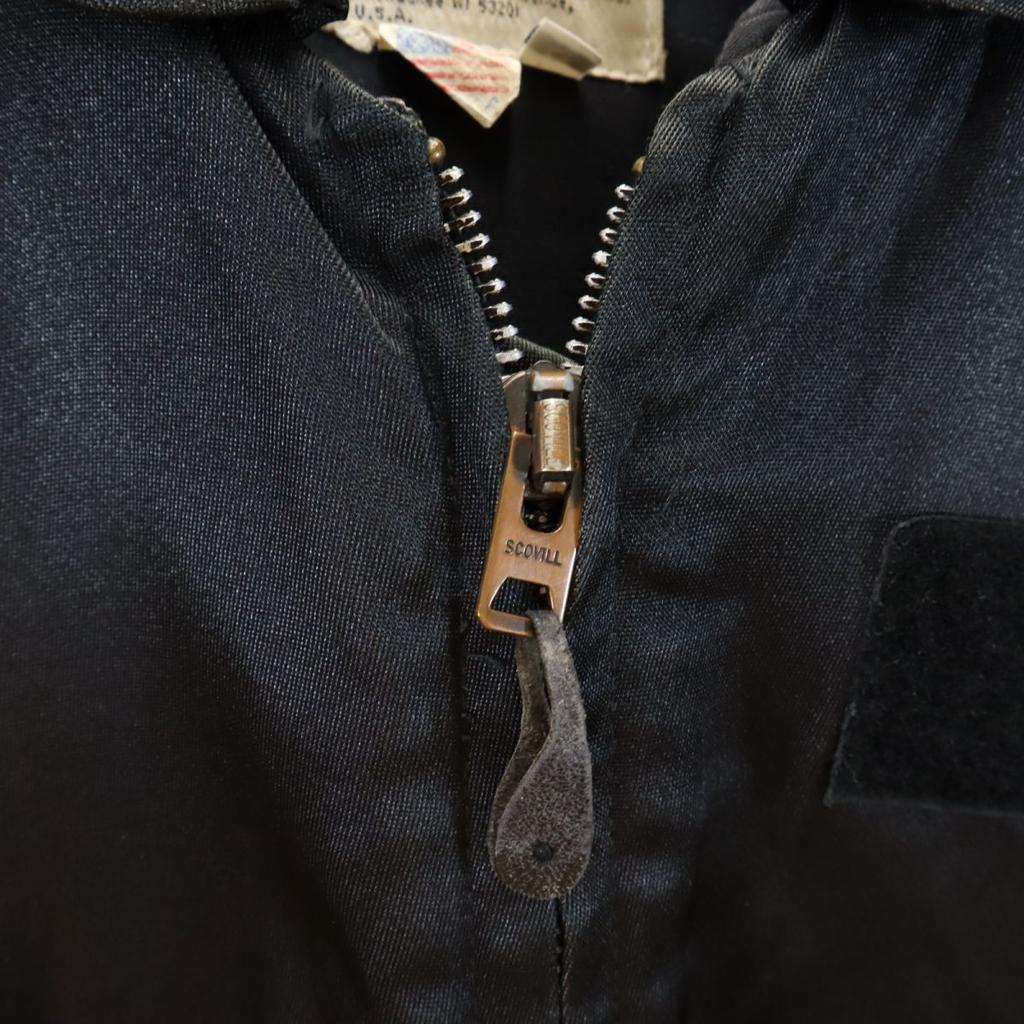 Harley Davidson 80s Made In USA Long Sleeve Nylon Jacket S Black Series Men's Used