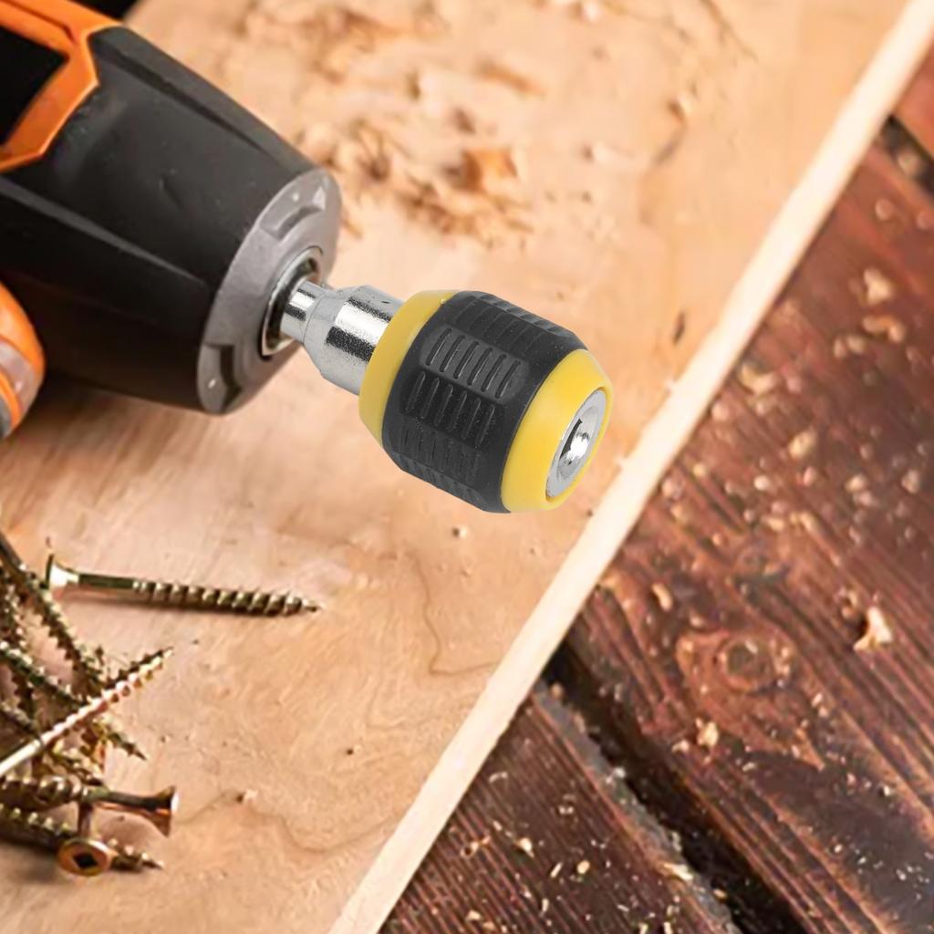 Quick Release Hex Connector for Electric Drill Compatible with 1/4 Inch Chuck