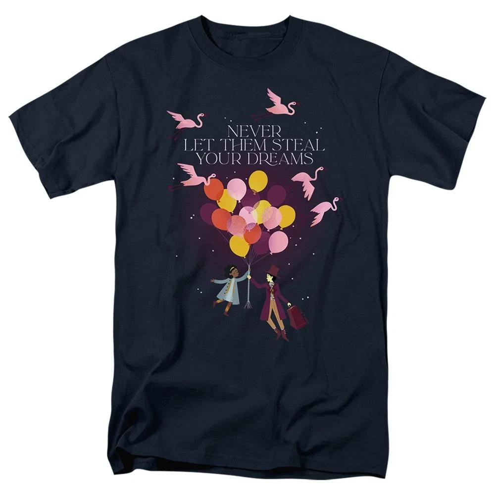 Willy Wonka Never Let Them Steal Your Dreams  Unisex Children s T-shirt Blue 110