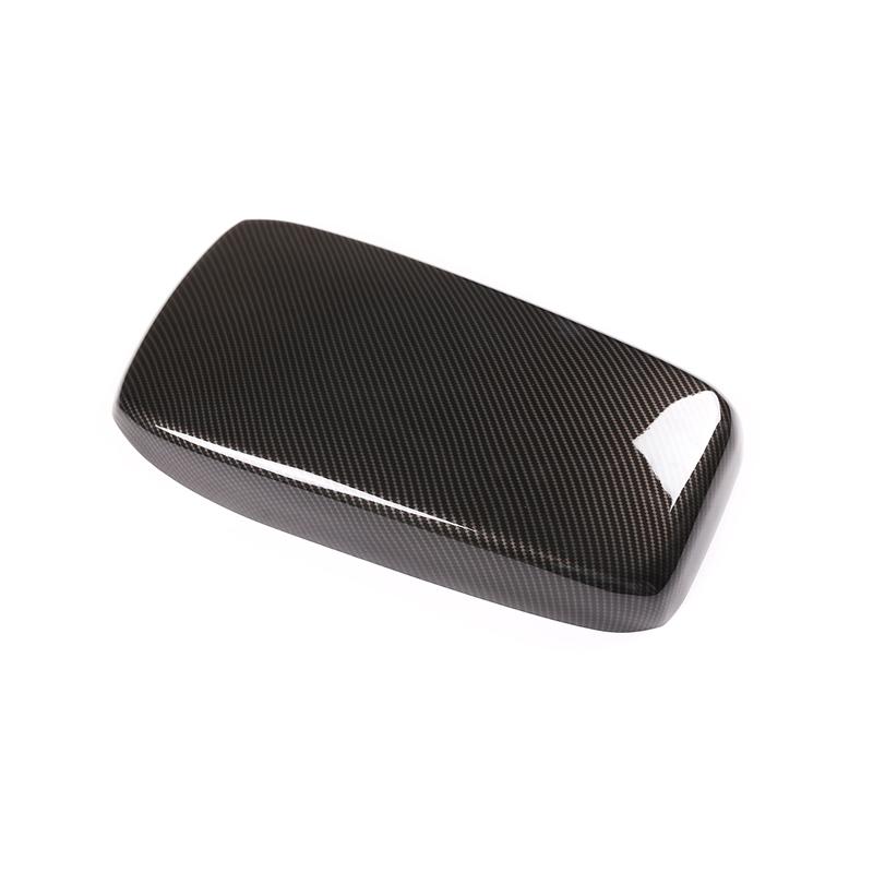 For Alfa Romeo Giulia 2020 ABS Carbon Fiber Car Center Console Lid Armrest Box Protective Cover Decoration Sticker Accessories
