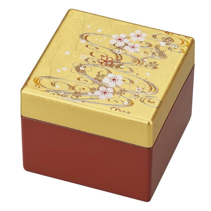 Maeju Lacquerware Princess Small Box (with mirror) Sakuragawa 4R-604