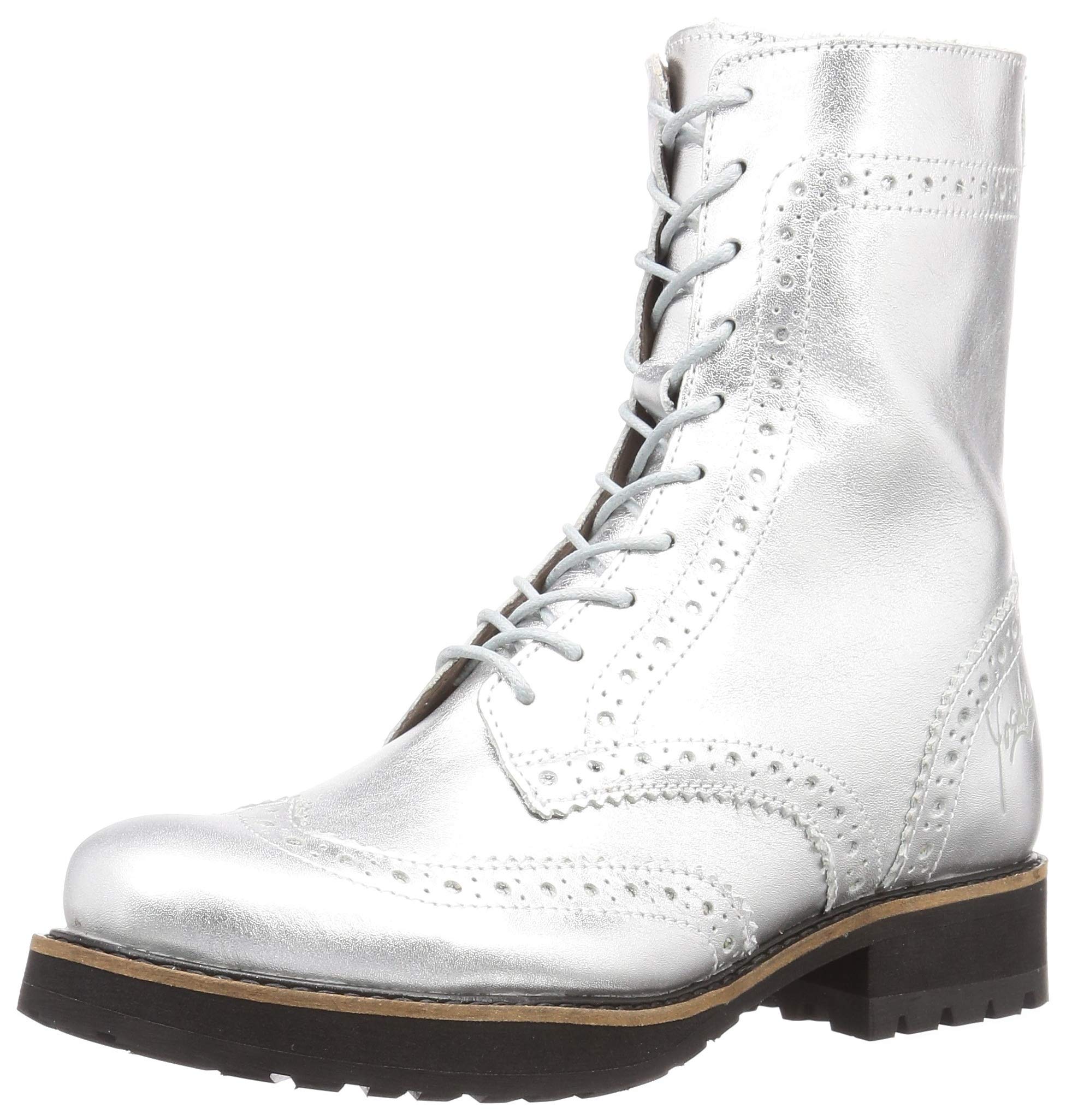 

Yosuke Fashion Boots 5010033 Women s Silver, Size 22.5 cm