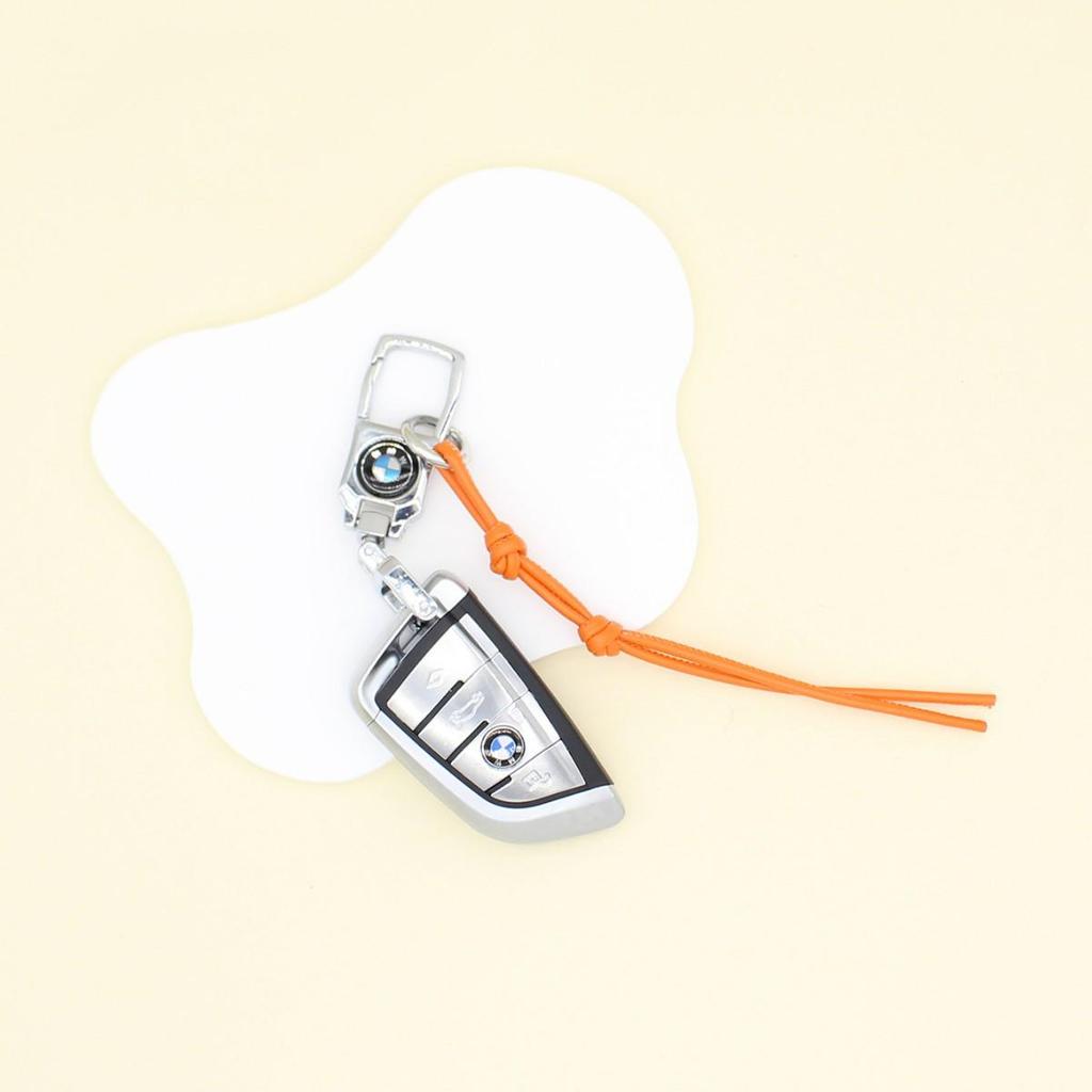 3mm Lederkordel Schlüsselanhänger & Taschenanhänger: Handgewebter Anhänger & Lanyard-Accessoire