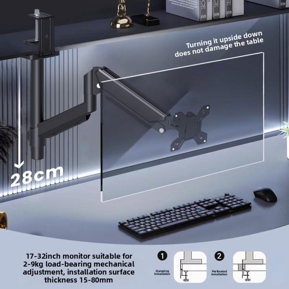 Desktop Mount Monitor Holder 360° Multi-Direction Monitor Bracket  Computer Monitor