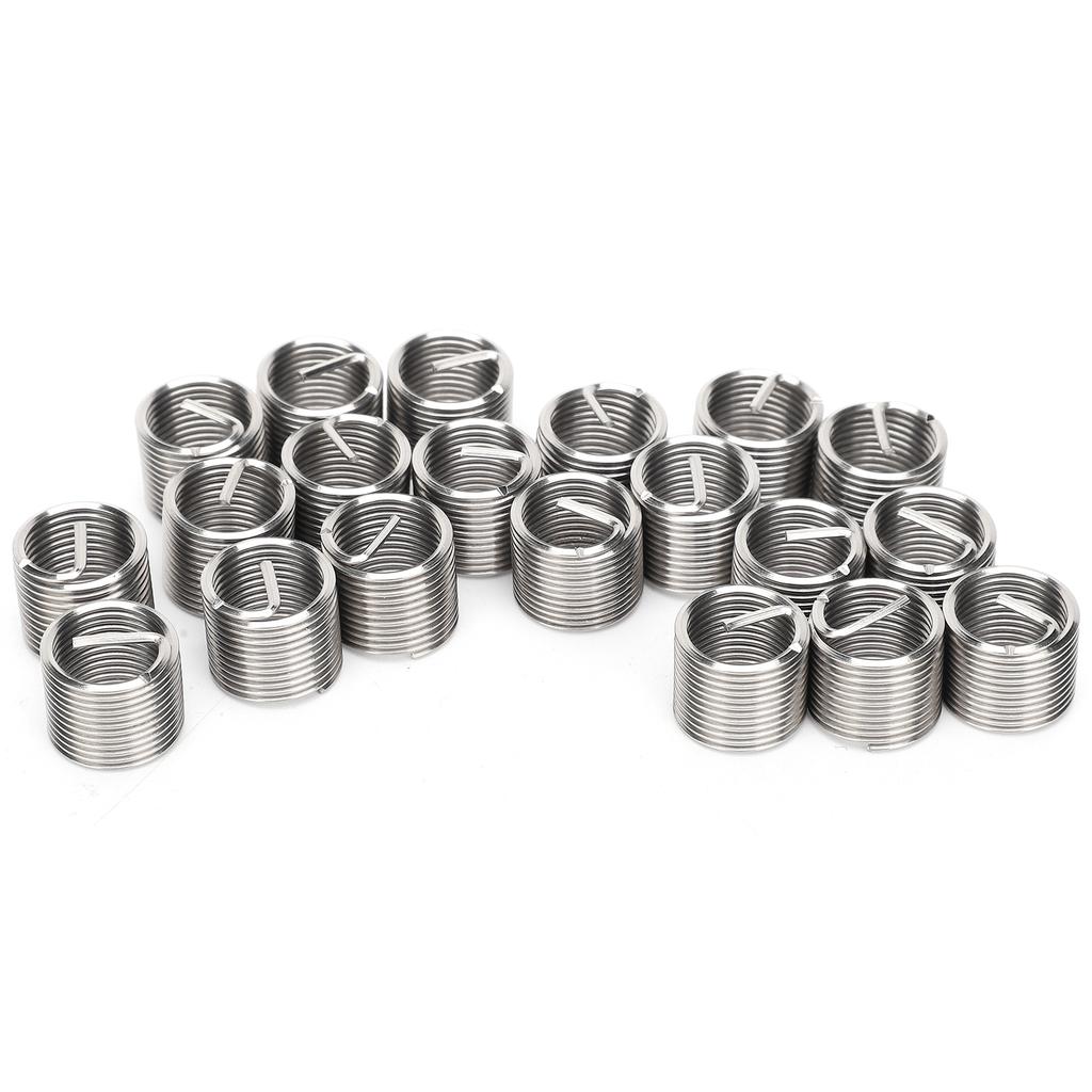 20Pcs Thread Repair Reducer Nut Thread Conversion Sleeve Bushing Screw Fastening M12 x 1.251.5D