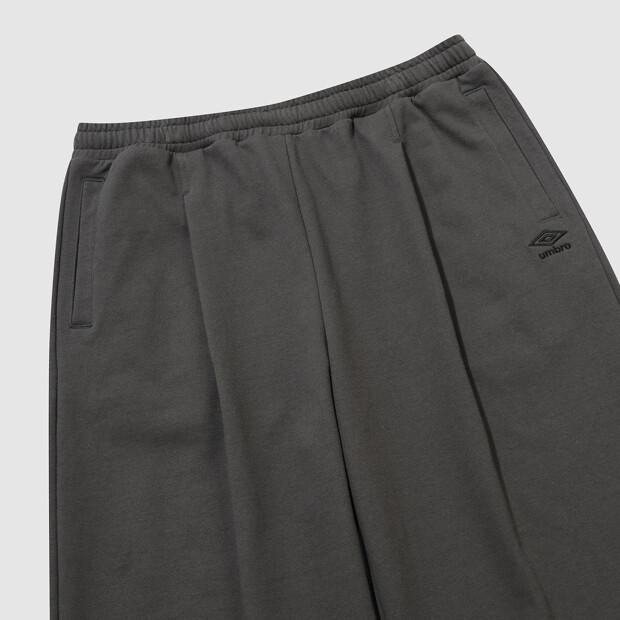 UMBRO U Sporty Knit Wide Jogger 2-Way Pants Charcoal Ur121Cfp15
