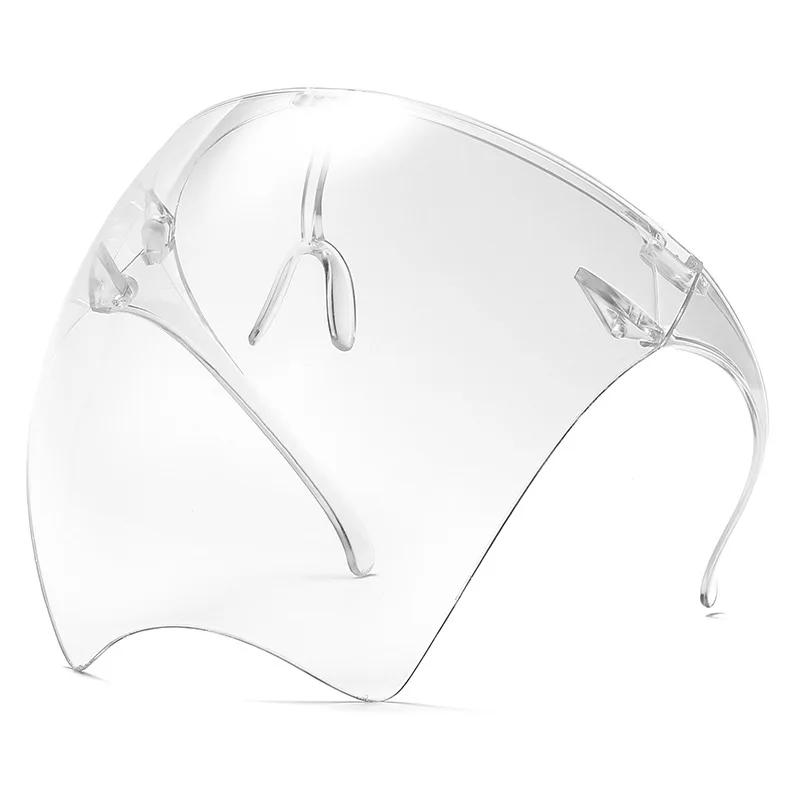 

Большие защитные очки для лица, защитные очки для мужчин и женщин, противобрызгиваемая маска, защитные солнцезащитные очки против запотевания UV400 оттенки other прозрачный