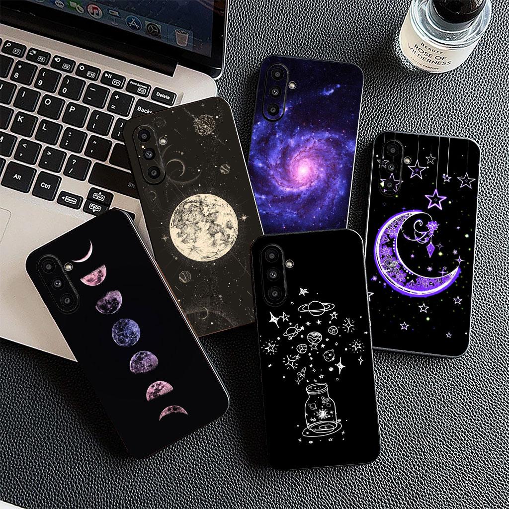 Phone Cover for Motorola Moto Edge 70 60 Fusion NEO Pro G Stylus G56 G96 G04 G05 20 Case Moon Astronaut Universe Galaxy Stars