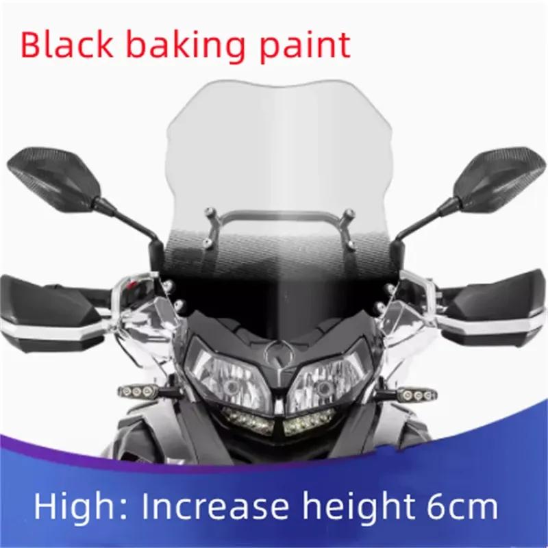 For Benelli Jinpeng TRK502 TRK552 TRK502X Durable Clear Heightened Front Windshield Modified Wind Deflector Modifica accessories