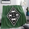 Borussia Print Flannel Blanket, High quality Comfortable for All Seasons, Home Decor, Warmth and Comfort, Perfect for Christmas Gifts