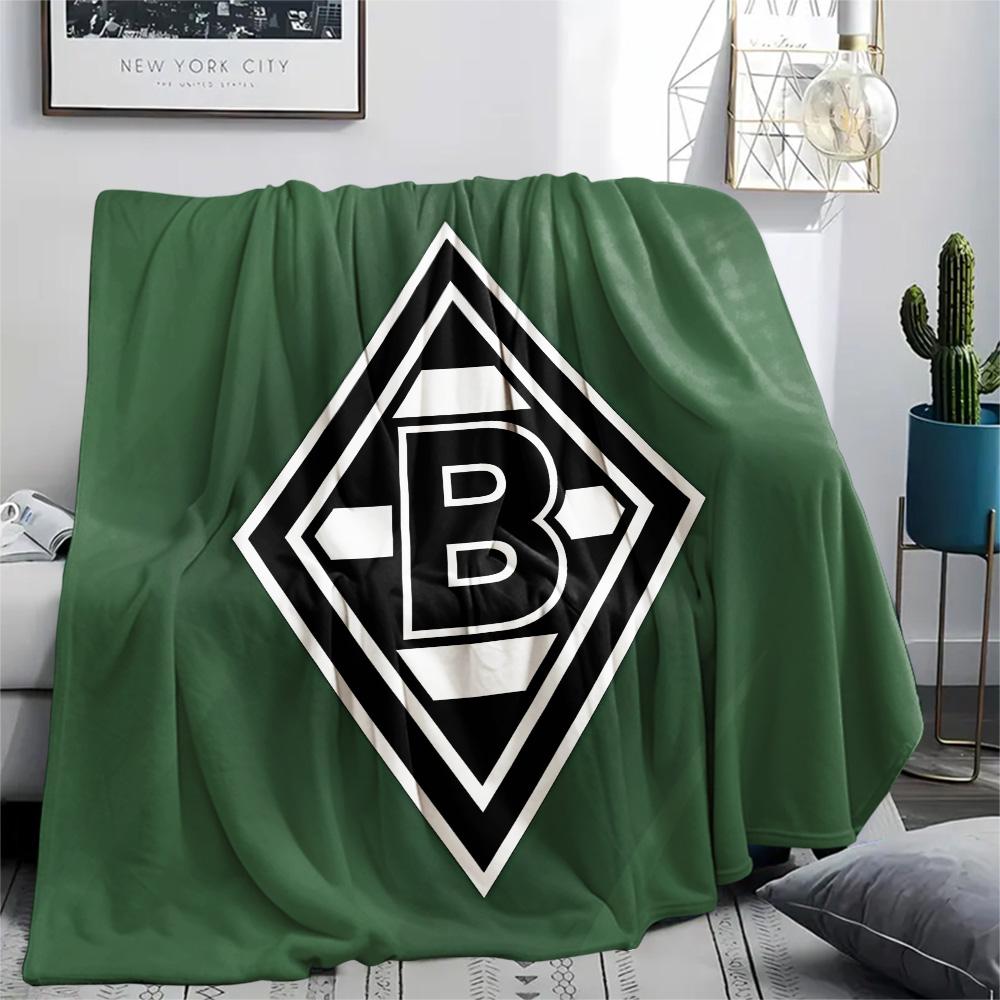 Borussia Print Flannel Blanket, High quality Comfortable for All Seasons, Home Decor, Warmth and Comfort, Perfect for Christmas Gifts