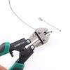8 Inch Manual Bolt Cutter, Eagle Nose Steel Bar Pliers Wire Rope Cutting Scissors, Max Opening 6mm