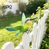 Resin Bird Statue Hummingbird Figurine Clip‑on for Fence Flower Pot Tree Waterproof Animal Figurine Branch Realistic Ornament Outdoor
