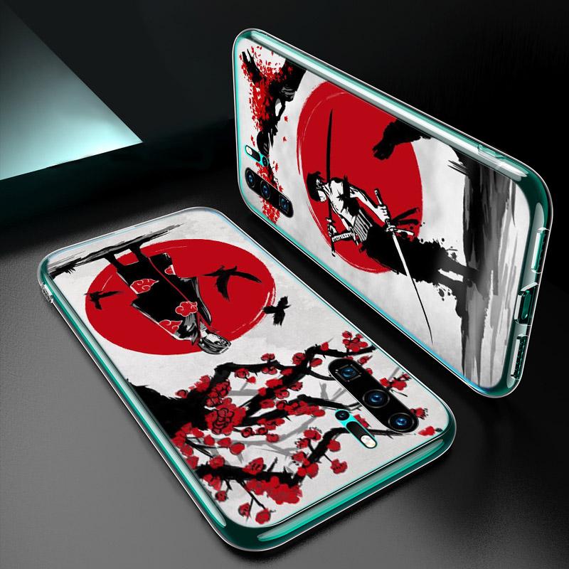 Japanese Red Sun Anime Silicone Cover For Honor 30 30S 30i 9 10 9A 9C 9S 9N 10i 10X 9X Lite Pro 5G Phone Case