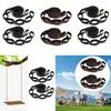 Waterproof Hammock Tree Straps No Stretching Enhanced Durability Outdoor Swing Rope for Camping Hiking Garden