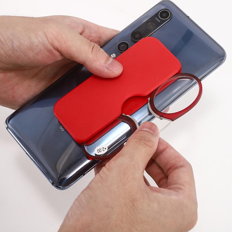Mini Occhiali da Lettura Anti Luce Blu a Clip - Stilosi, Portatili, Design Unisex