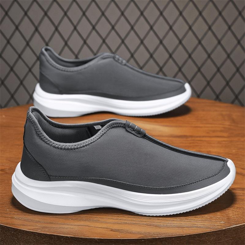 

Men s shoes casual shoes summer new fashion trend cloth shoes non-slip and wear-resistant casual lazy one-pedal canvas trendy shoes 39