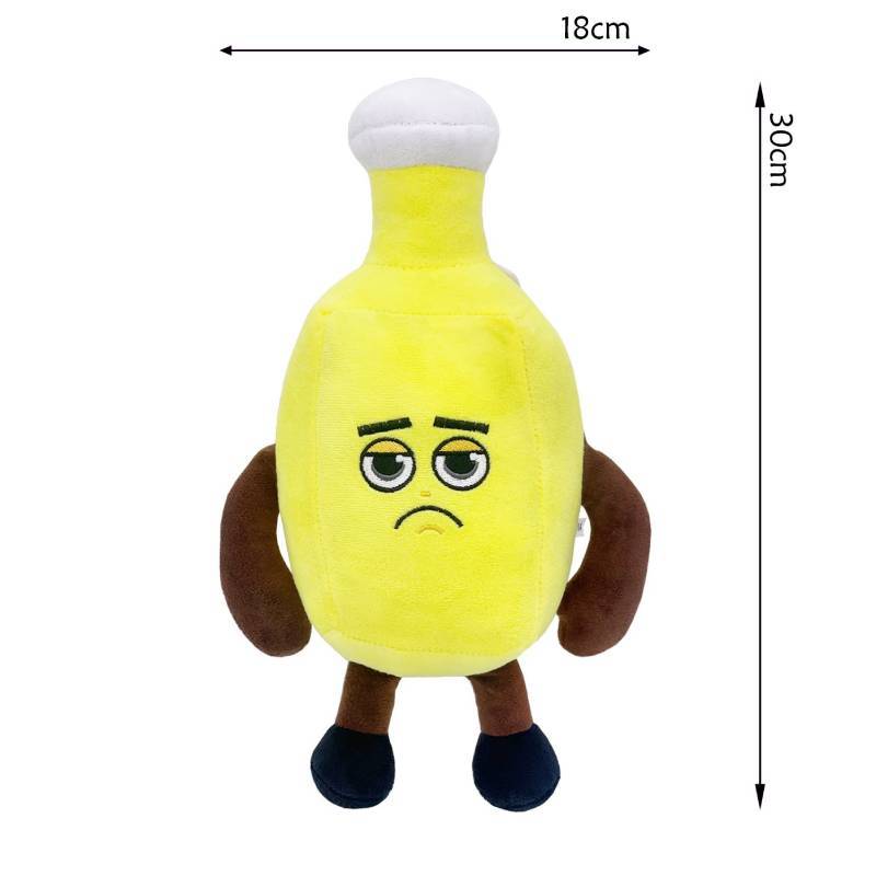 Plants Vs Brainrot Plush Toy With Soft Short Pile For Collectors And Giftgiving
