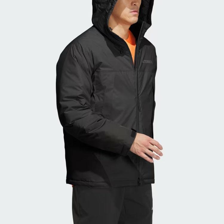 New Adidas Down Jackets Men's Black IL8958