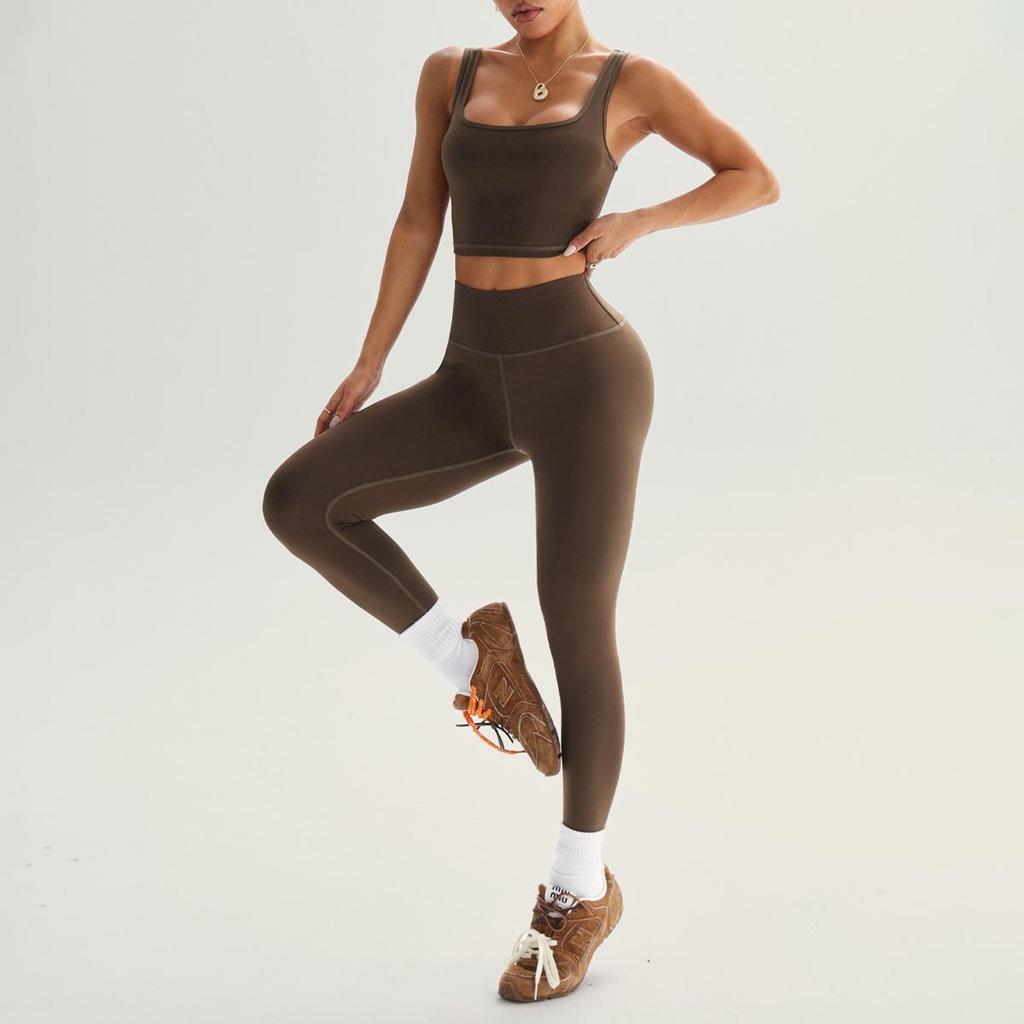 Spring & Autumn Slimming Women's Fitness Pants: Figure-Flattering Three-Piece Set for Outdoor Running & Training