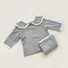 Soft Cotton Kids Pajama Set Girls A-Class Sleepwear V-Neck Batwing Sleeve 3-8 Years Fall