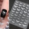 Nail Sticker Golden Plated Stickers Quicksand Golden Moonlight Silvery Laser Decal Nail Decoration Accessories