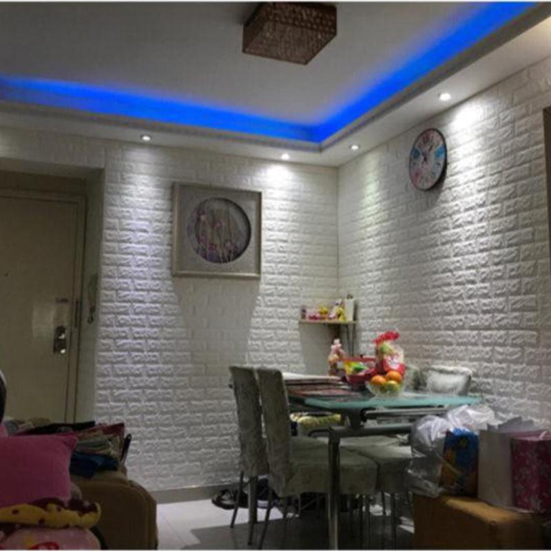3D Wandverkleidung Selbstklebend PVC Selbstklebende Wandverkleidung Schlafzimmer Wohnzimmer Dekoration 70cmx1/2/3/5/10M Wandhintergrund Wand Zuhause X