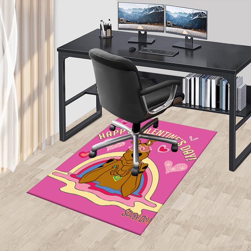 1pc Scoobydoo Mystery Night Carpet for Playroom Bedroom Living Room Sofa Home Decor,kids Game Area Rug Non-slip Floor Mat Y826112