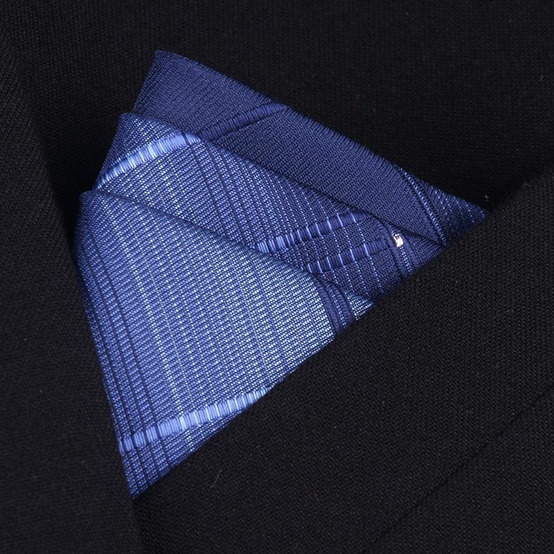 Herren Anzugtaschentuch Quadratisches Tuch Herrenhemd Taschentuch Schal Kleid Anzug Brusttuch Seidentuch Brusttuch Klein Weiß