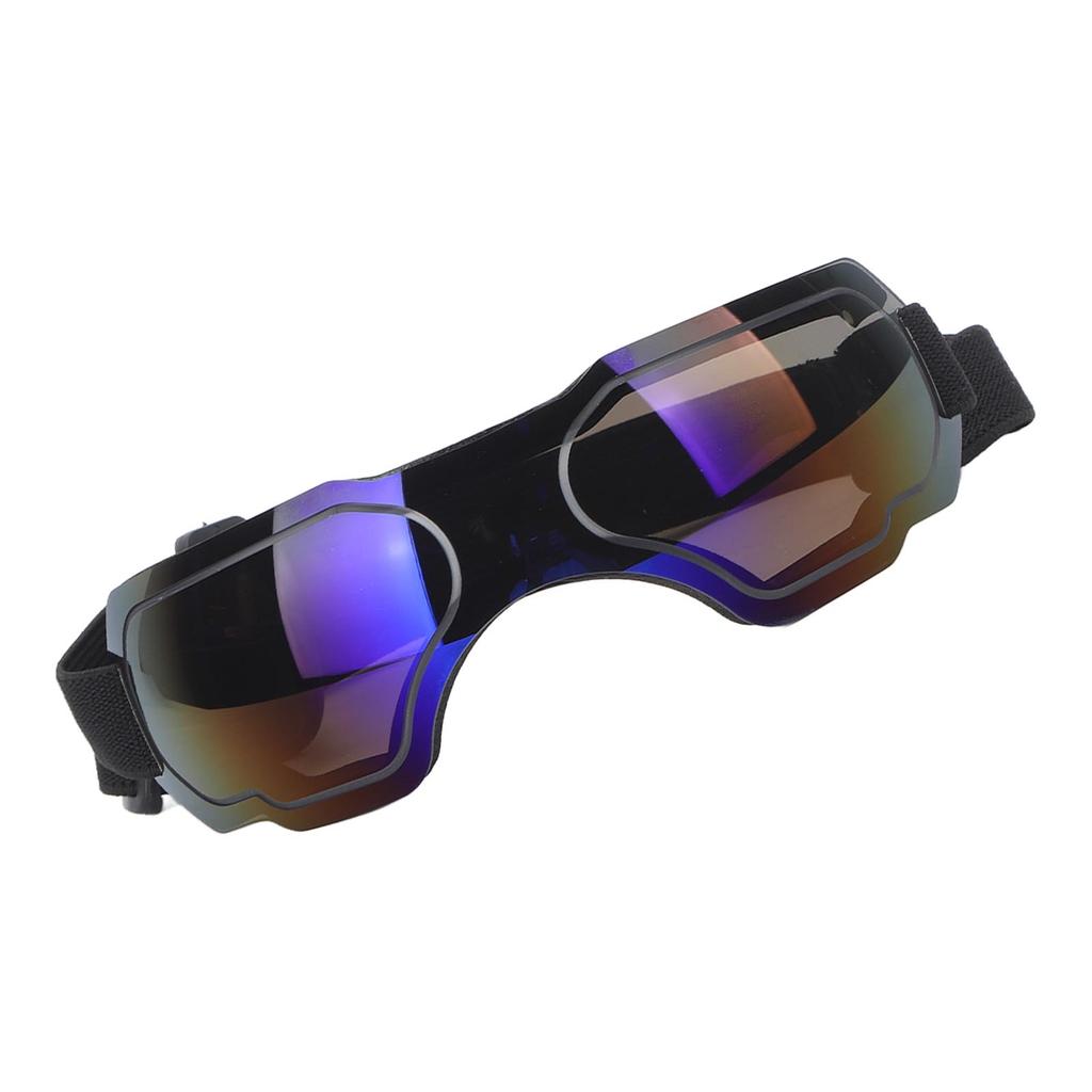 Psí brýle Větruodolné UV ochrana Psí sluneční brýle pro středního velkého psa Venkovní procházky Modré