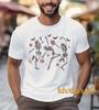 Dancing Skeleton Halloween Pumpkin T-Shirt