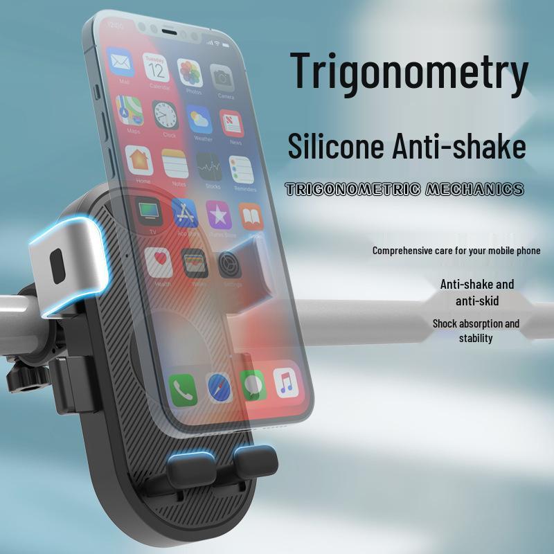 Right-Side Aluminum Phone Holder for Electric Scooter & Motorcycle