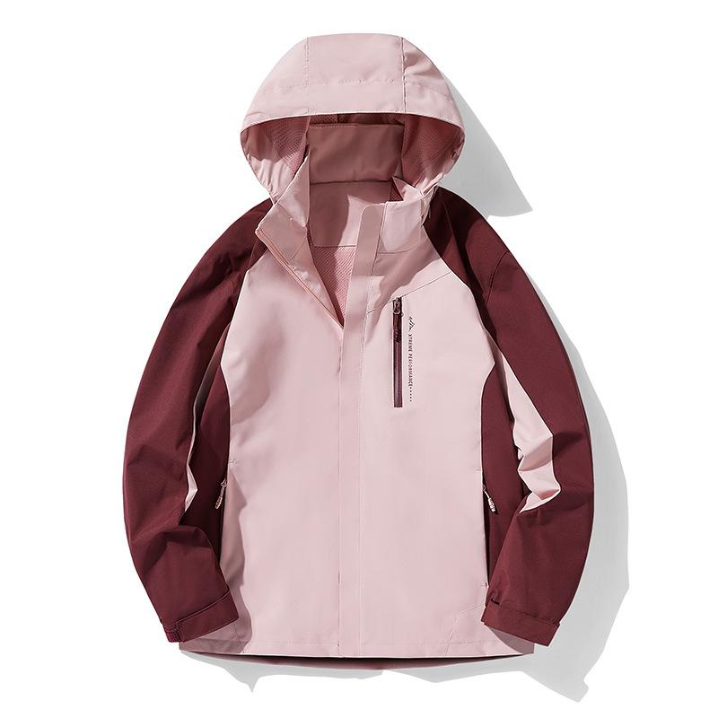 Spring and Autumn New Style Jacket Women's Single Layer Thin Sports Outdoor Mountaineering Wear Camouflage Windbreaker Jacket