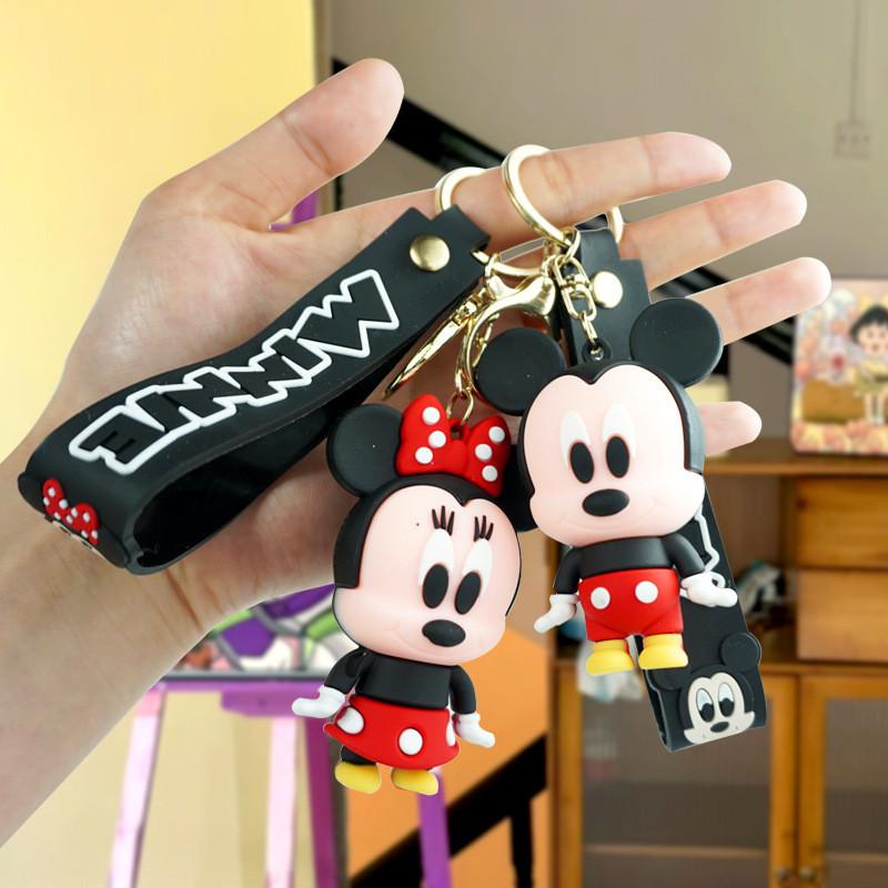 Mouse Keychain Minnie Fashion Cute Cartoon Backpack Pendant Doll Gift