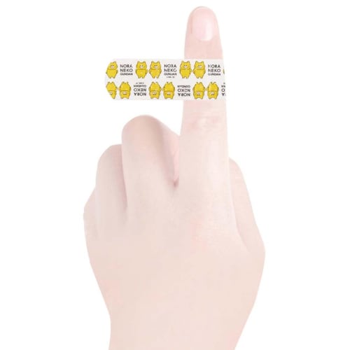 Skater Emergency Bandage Noraneko Gundan M Size 20 Bandages Made in Japan QQB1-A