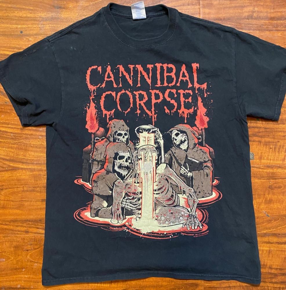 Cannibal Corpse  Acid Blood   Black Metal Gildan T shirt SZ M Unisex T-Shirt M