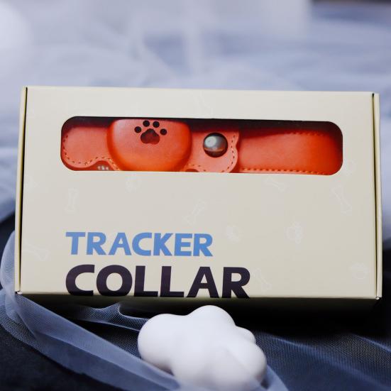 Waterproof Dog GPS Tracker Collar for IOS Lightweight Long Battery Life Real-Time Anti-lost Pet Locator Fits Small Medium Large Dogs