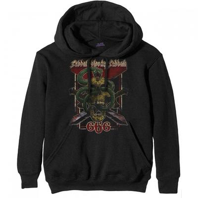 Black Sabbath Unisex Adult Bloody 666 Pullover Hoodie