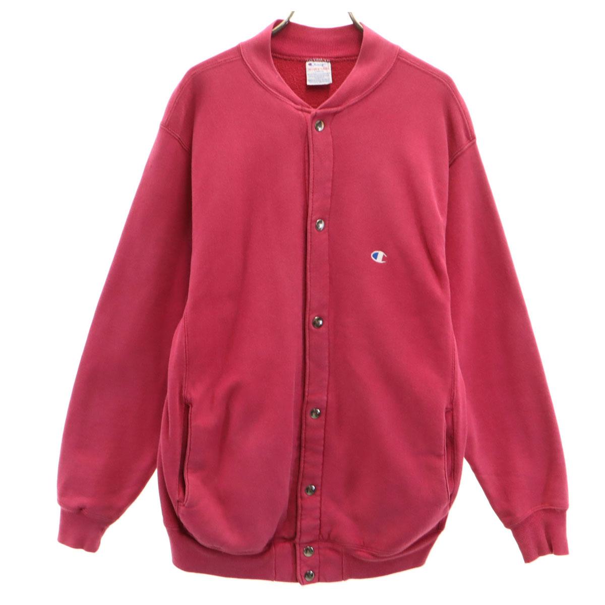 

Champion 90s Old embroidered tag made in USA Reverse Weave Baseball Sweatshirt Jacket Men s Used