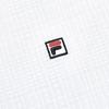 Fila Solid Color Logo Casual Round Neck Woven Printed Short Sleeve T-Shirt Women Tops White F11W321402FWT