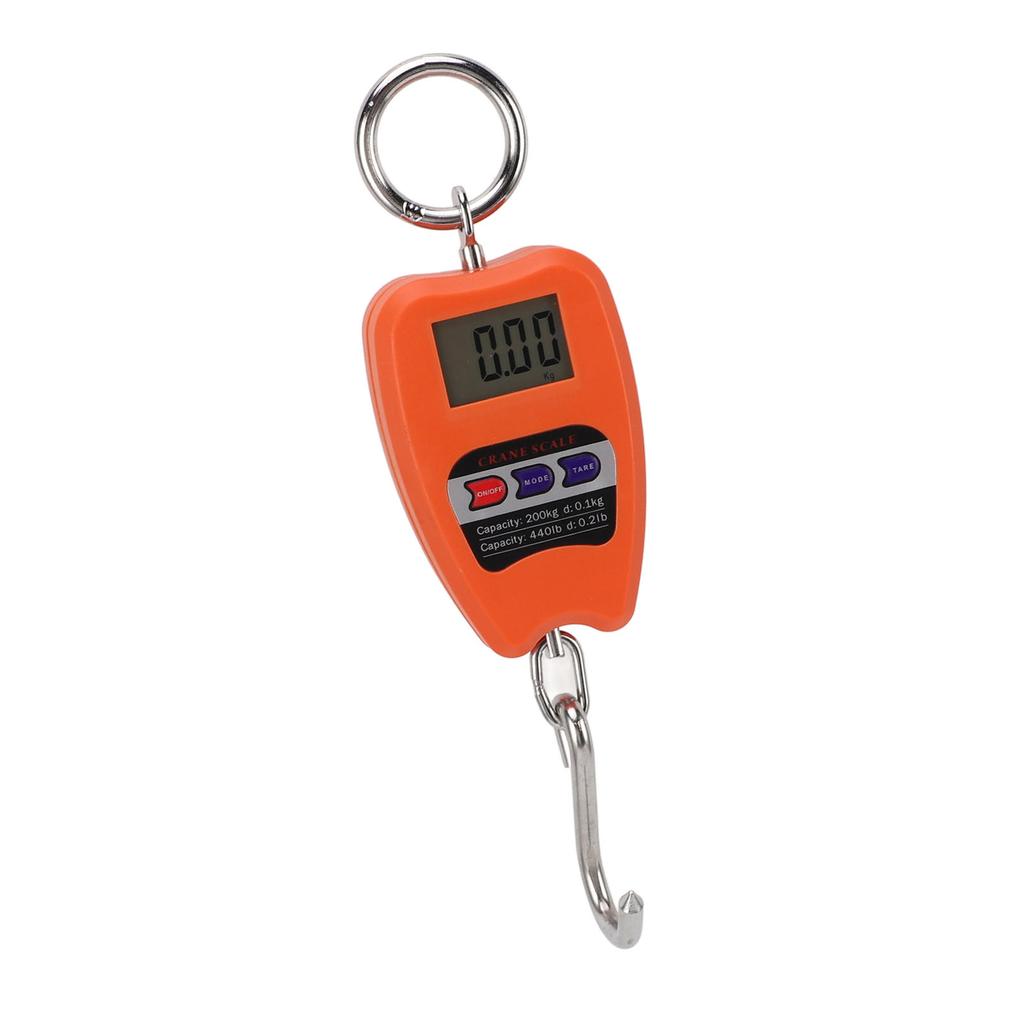 Portable Electronic Scale High Accuracy Digital Hanging Scale 200kg Weight Capacity Crane Scale for Food Luggage