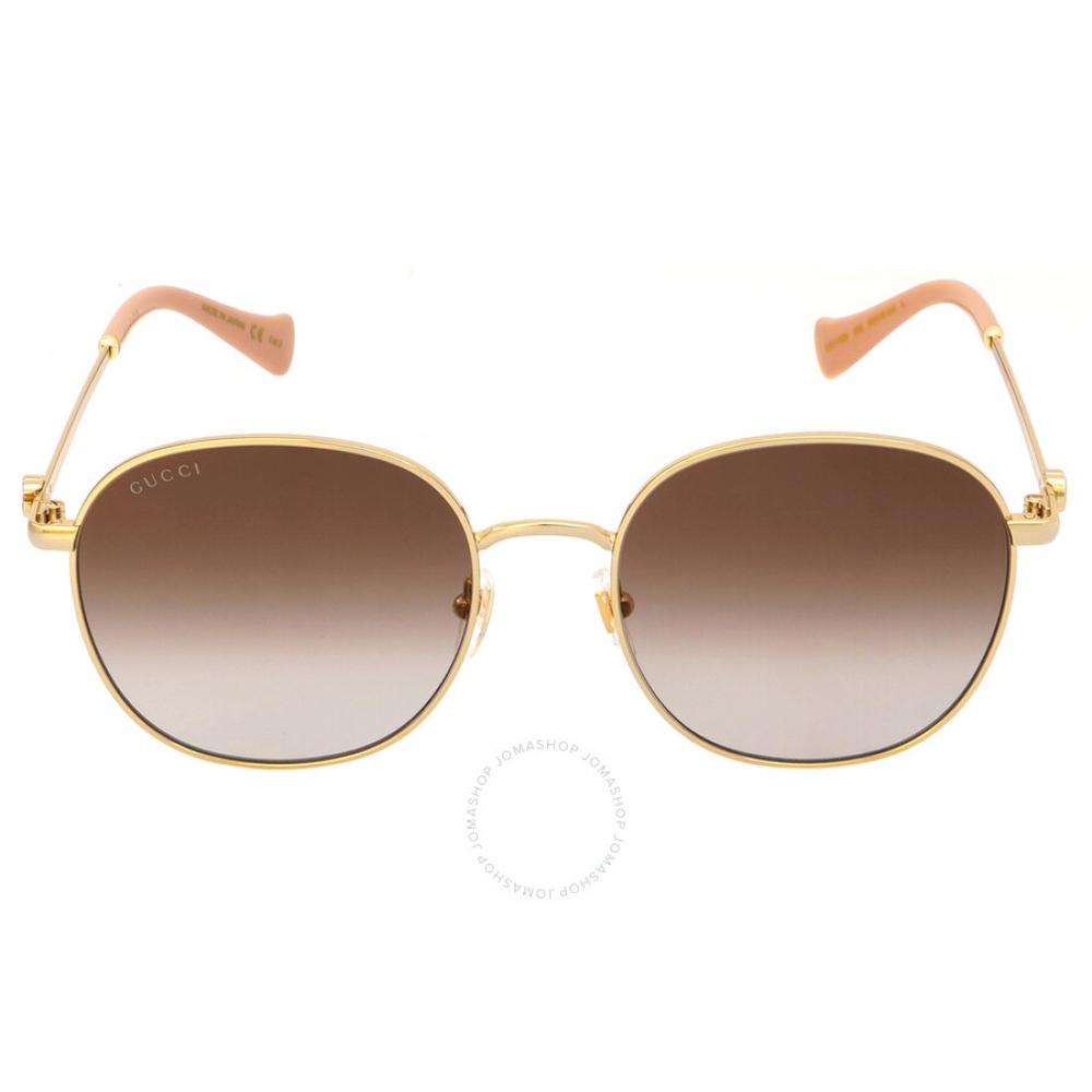 

Gucci Brown Round Ladies Sunglasses Gg1142s 002 56