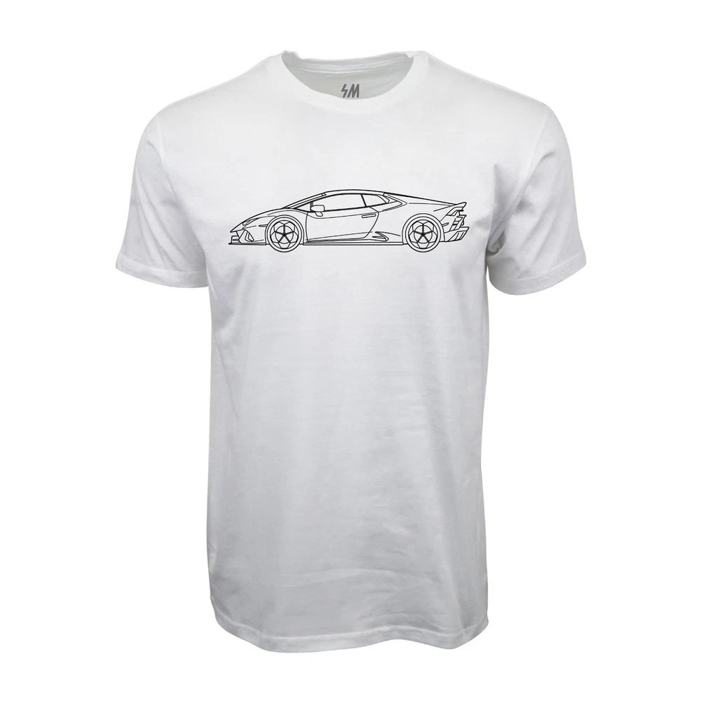 Huracan Racing Graphic White Unisexs T Shirt S