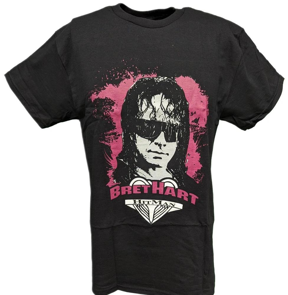 Bret HitUnisex Hart Profile Unisexs Black Tshirt S