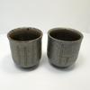 Tokoname Ware Teacup Pair Yunomi Kaiyunagashi Made In Japan