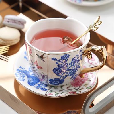 Tasse en céramique de luxe de 250 ml, style rétro, pour le thé, le café, le couple, pour la maison, cadeau créatif