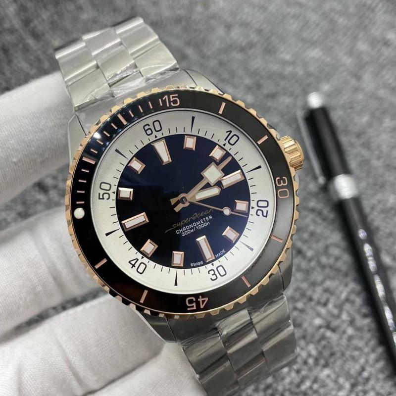 

Bainilai BNL Super Ocean Ceramic Bezel Quartz Men s Watch with Calendar