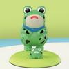 Support Green Frog Mobile Phone Stand PVC Doll Cell Phone Bracket  Phone Accessories