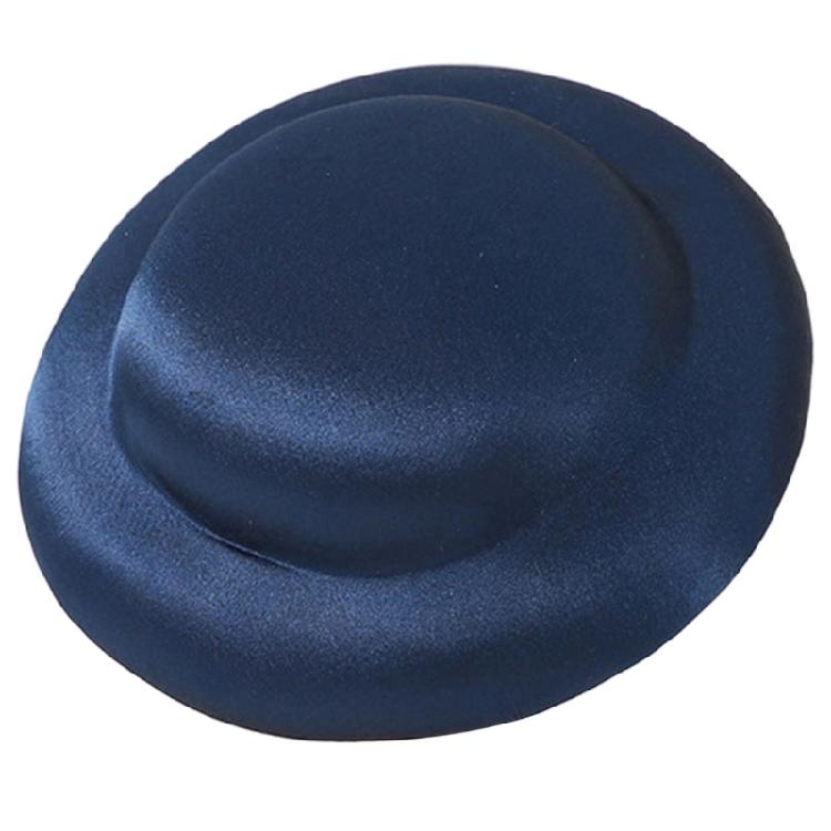 Elegant Homburg Fedoras Top Hat Fascinator Base Solid Color Hat Flat Hat Headwear Western Trend for Casual Wear