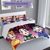 3pcs Demon Slayer Tanjiro Kamado Pattern Bedding Set Duvet Cover Set Includes Duvet Cover &pillowcases, Perfect All Season Bedroom Decoration & Gift